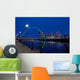 Gateshead Millenium Bridge at Night Wall Mural