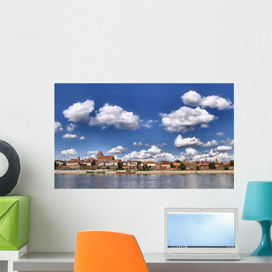 Panorama Toru Poland Wall Decal