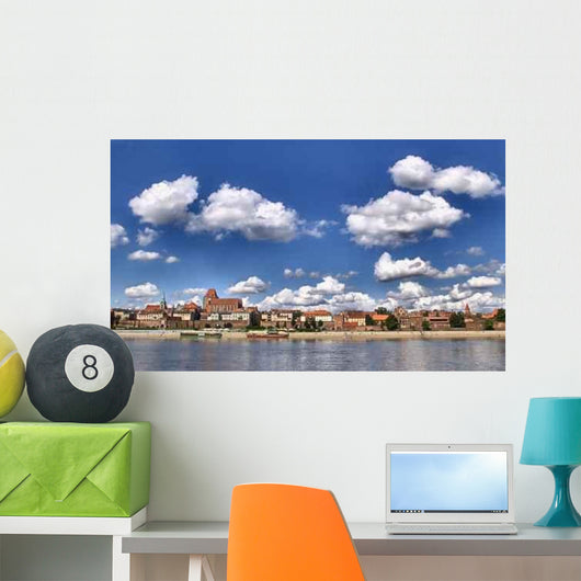 Panorama Toru Poland Wall Decal