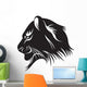 Tiger Head Wall Decal