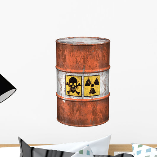 Toxic Waste Wall Decal