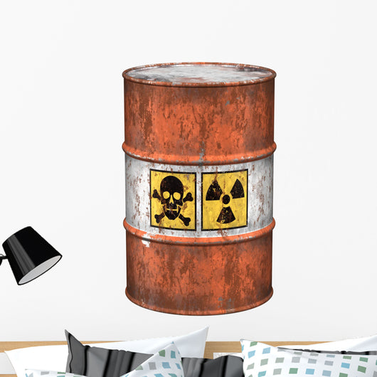 Toxic Waste Wall Decal