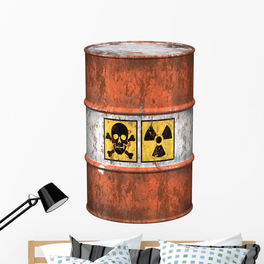 Toxic Waste Wall Decal