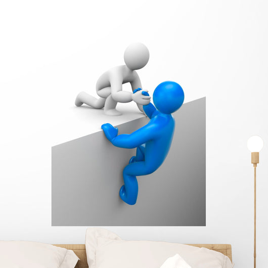 Helping Hand Wall Decal