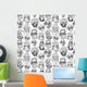 Funny Characters Ornament Wall Decal