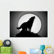Wolf - Illustration Wall Mural