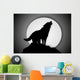 Wolf - Illustration Wall Mural
