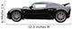 black sportscar Wall Decal