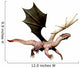 Dragon Flying Out Wall Decal