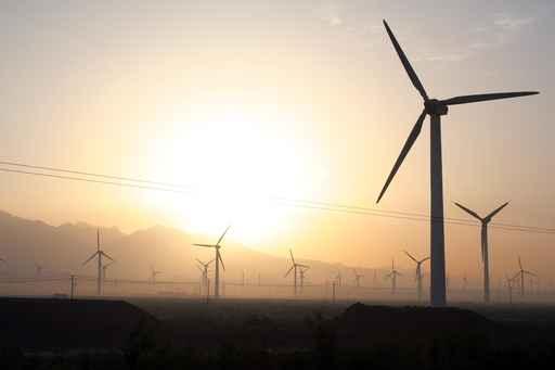 Windfarm Wall Decal Design 1