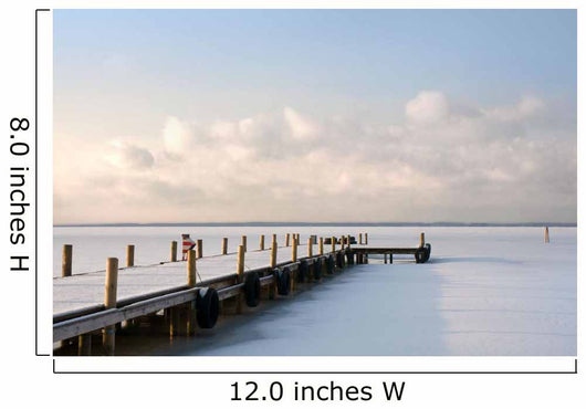 Winter Landscape Ice and