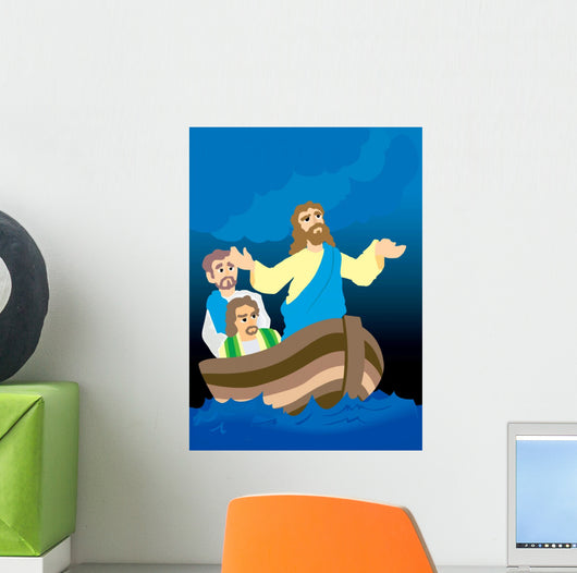 calming of the storm Wall Mural