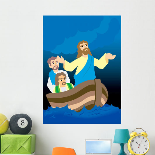calming of the storm Wall Mural