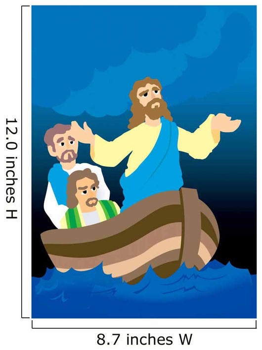 calming of the storm Wall Mural