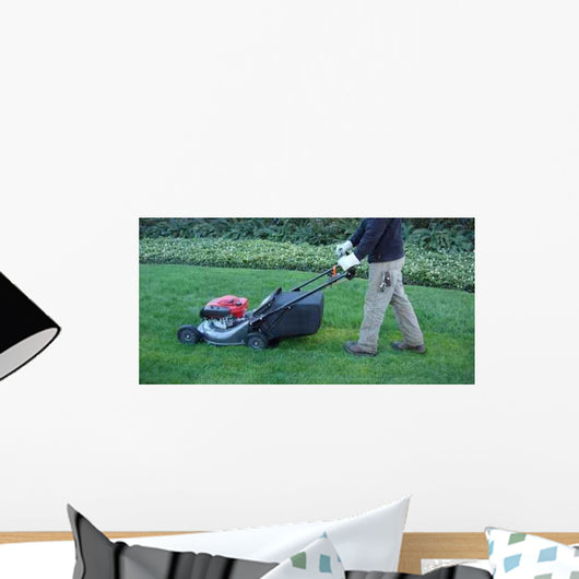 Lawn Mowing Wall Decal Design 3