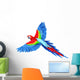 Flying Parrot Wall Decal