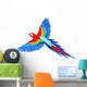 Flying Parrot Wall Decal