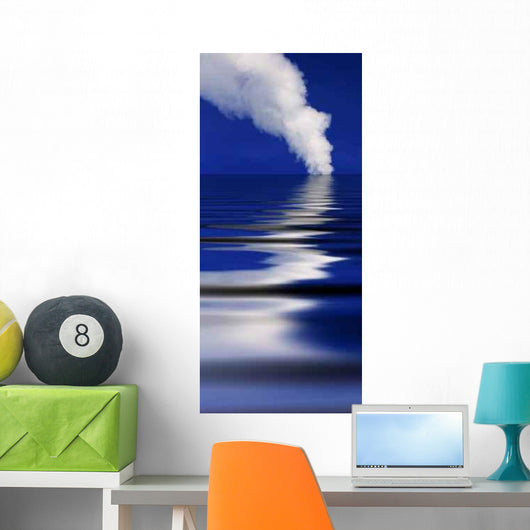 Smoke over Water Wall Decal