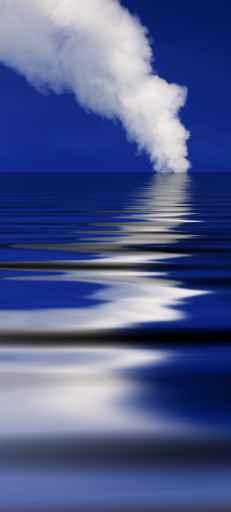 Smoke over Water Wall Decal