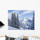 Winter Alps Wall Decal Design 3