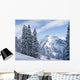 Winter Alps Wall Decal Design 3