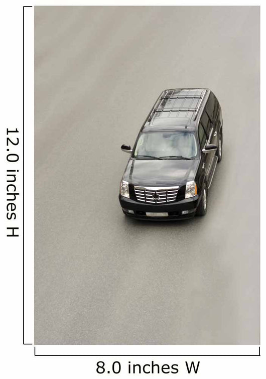 suv car cadillac escalade on the road Wall Mural