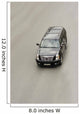 suv car cadillac escalade on the road Wall Mural