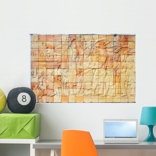 History Wall Tile Mosaic Wall Mural