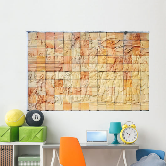 History Wall Tile Mosaic Wall Mural