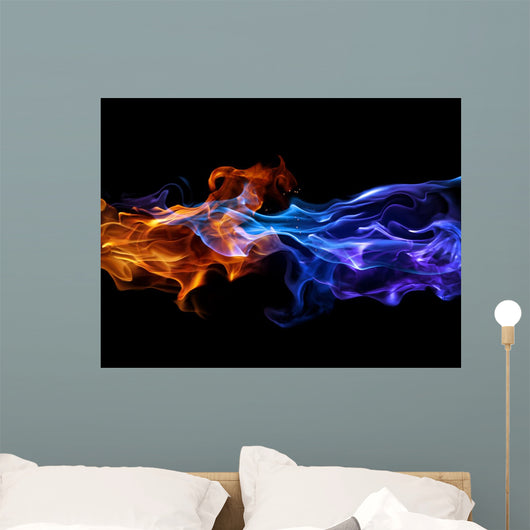 Fire Wall Mural