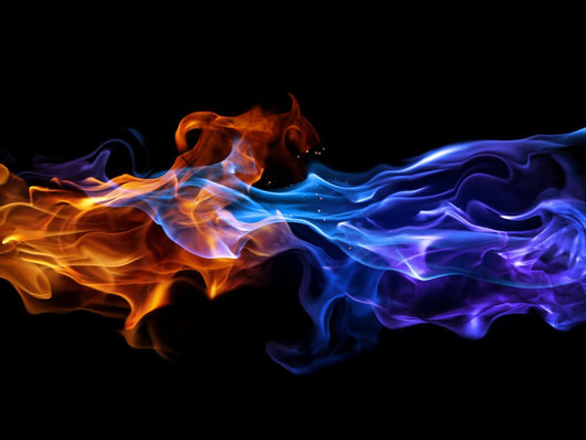Fire Wall Mural