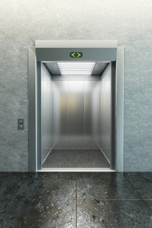 modern elevator Wall Mural