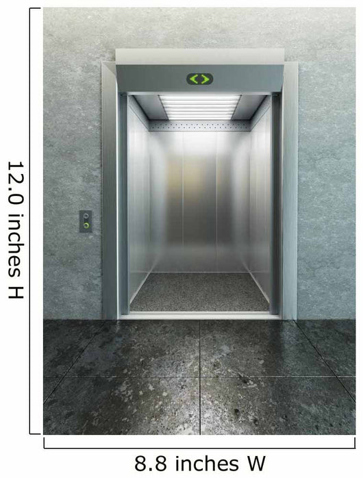 modern elevator Wall Mural