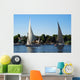 Nile Boat Wall Mural
