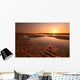Sunset Evening Beach Wall Decal Design 2