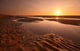 Sunset Evening Beach Wall Decal Design 2