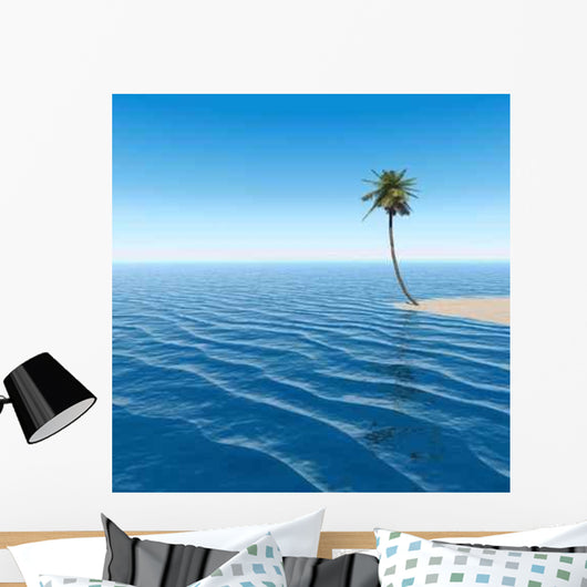 Palm Cape V Wall Decal
