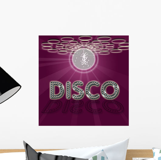 disco party Wall Mural