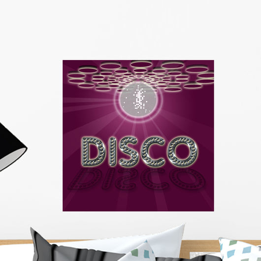 disco party Wall Mural