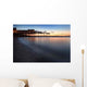 Aberystwyth Pier Night Wall Decal