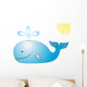 Whale Wall Mural