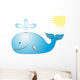Whale Wall Mural