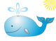 Whale Wall Mural
