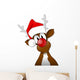 Rudolph Santa Hat