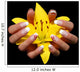 Hand with Yellow Lily