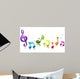 Musical Rainbow Wall Decal