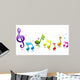 Musical Rainbow Wall Decal