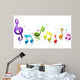 Musical Rainbow Wall Decal