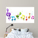 Musical Rainbow Wall Decal