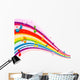Rainbow Music Wall Decal